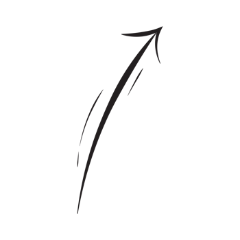 Arrow Handrawn Outline Style ao png