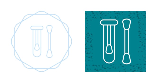 Cotton Swabs Vector Icon