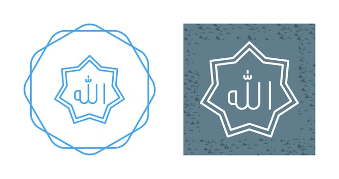 Allah Vector Icon