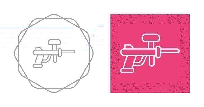 Paintball Vector Icon