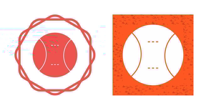 Softball Vector Icon