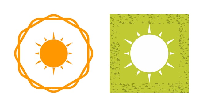 Sun Vector Icon