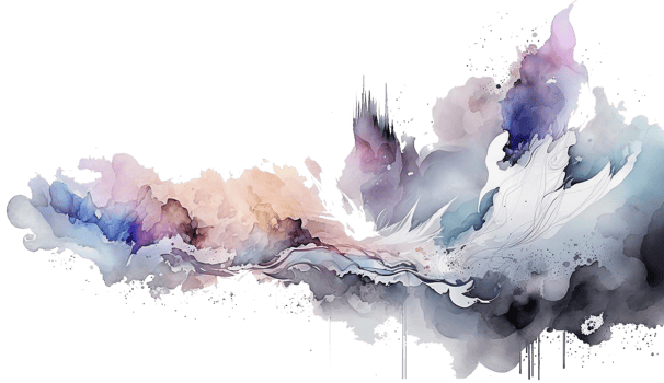 Free download png watercolor art background realistic photo, Ai Generative