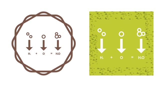 Chemical Formula Vector Icon