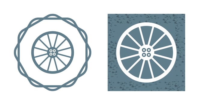 Wheel Vector Icon