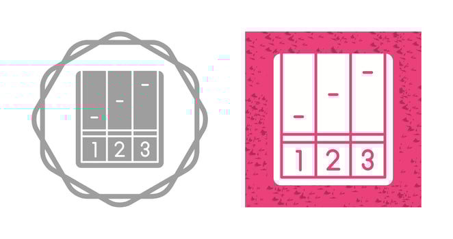 Running Track Vector Icon