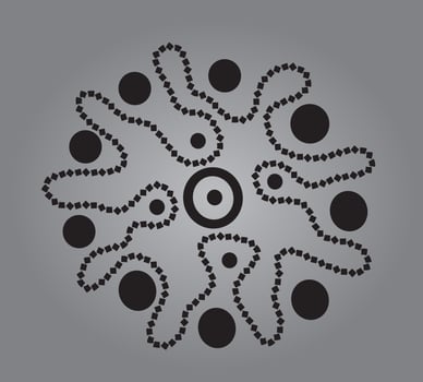 Pattern Vector for embroidery and cut out  vinyl and fabric