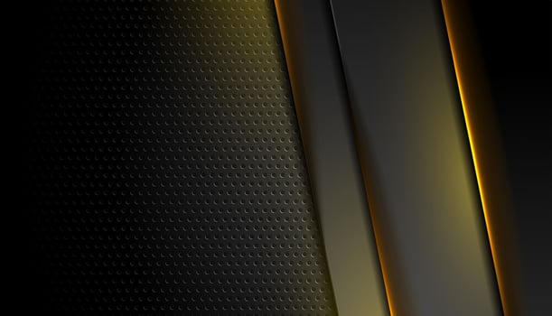 Futuristic technology abstract background with neon glowing lines vector