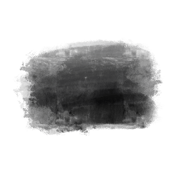 Black watercolor brush stroke png