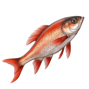 Colorful fish isolated png