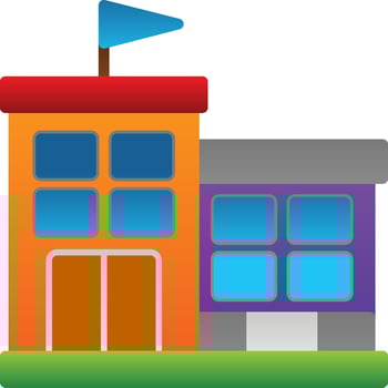 Kindergarten Vector Icon Design