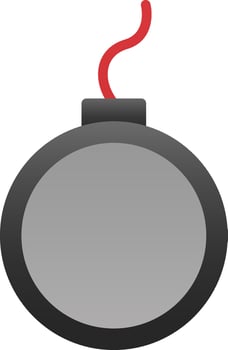 Bomb Vector Icon Design