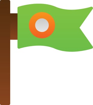 Flag Vector Icon Design