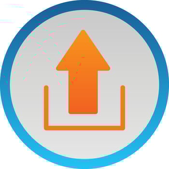 Upload Vector Icon Design