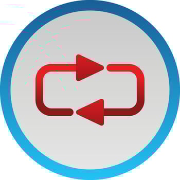 Loop Vector Icon Design