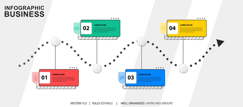 Modern Vector Infographic Template