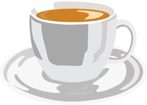 Cup of tea vector