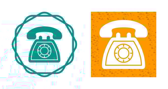Telephone Vector Icon