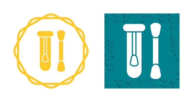 Cotton Swabs Vector Icon