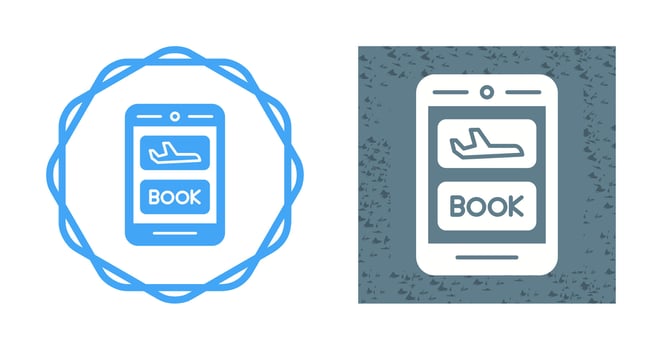 Online Booking Vector Icon