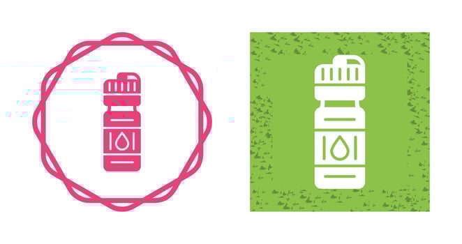 Sport Bottle Vector Icon