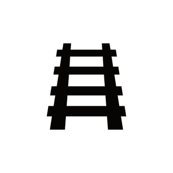 railroad flat style vector icon