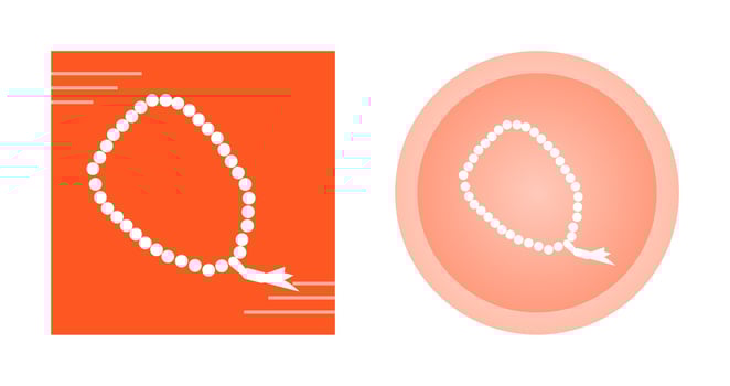 Prayer Beads Vector Icon