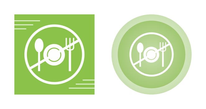 Fasting Vector Icon