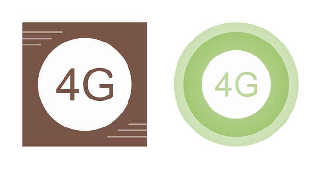 4G Vector Icon