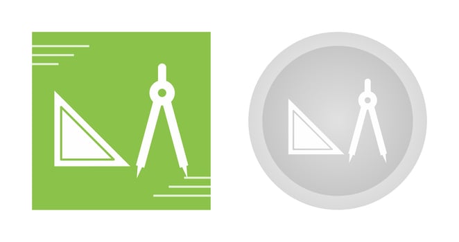 Geometry Tools Vector Icon