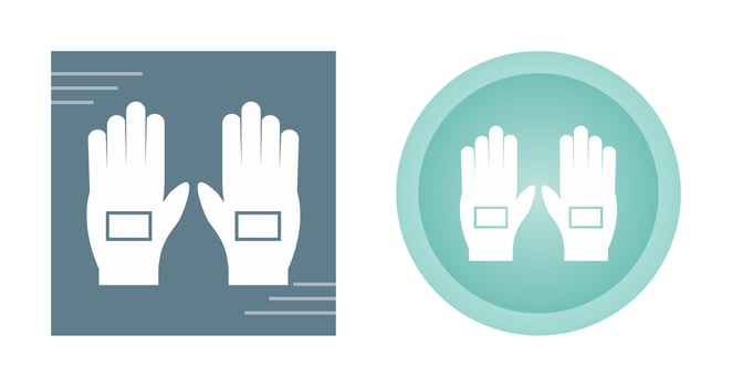 Pair of Gloves Vector Icon
