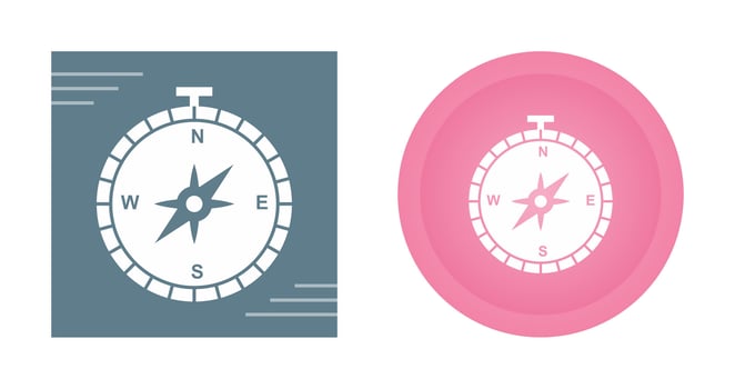 Compass Vector Icon