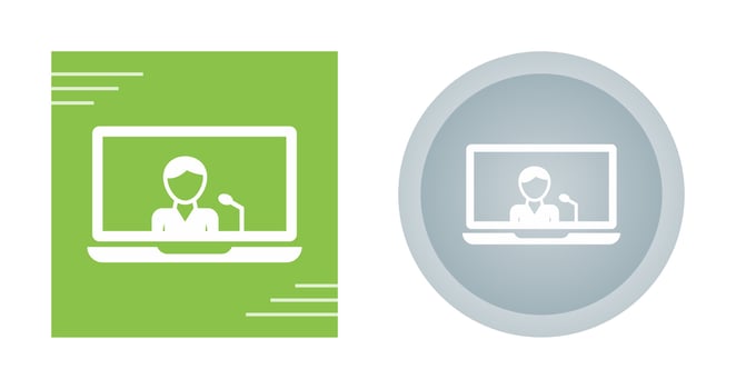 Online News Vector Icon