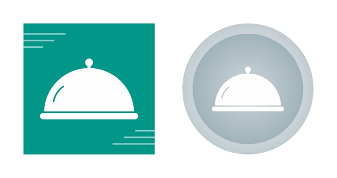 Covered Food Vector Icon