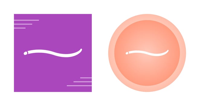 Worm Vector Icon