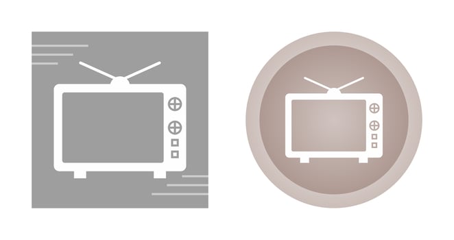 Television Vector Icon