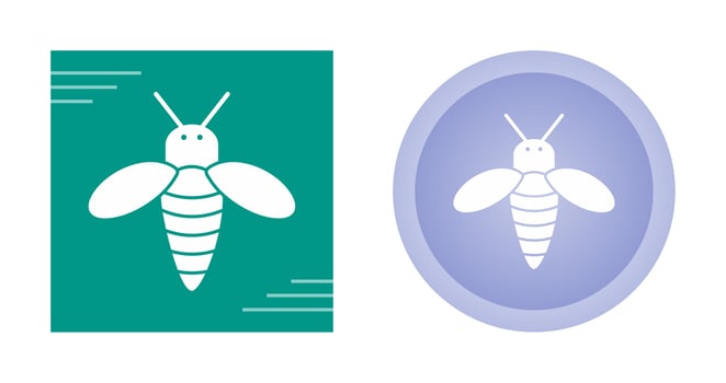 Honey Bee Vector Icon