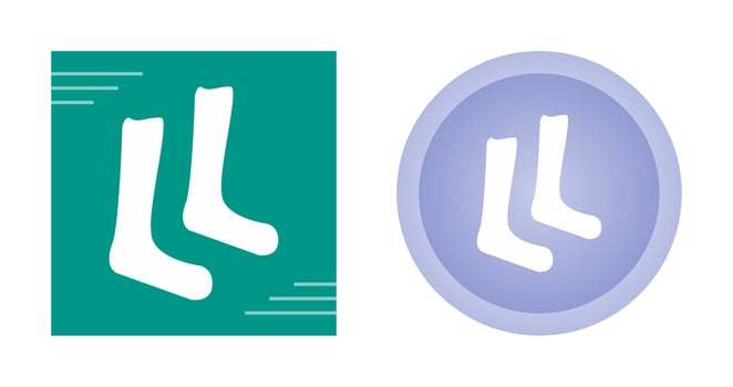 Pair of Socks Vector Icon