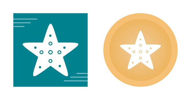 Starfish Vector Icon