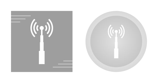 Telecome Tower Vector Icon