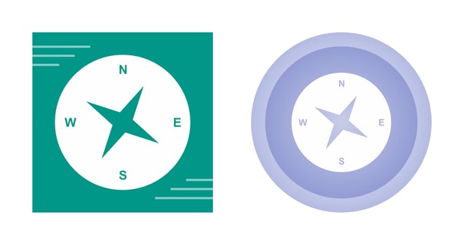 Compass Vector Icon