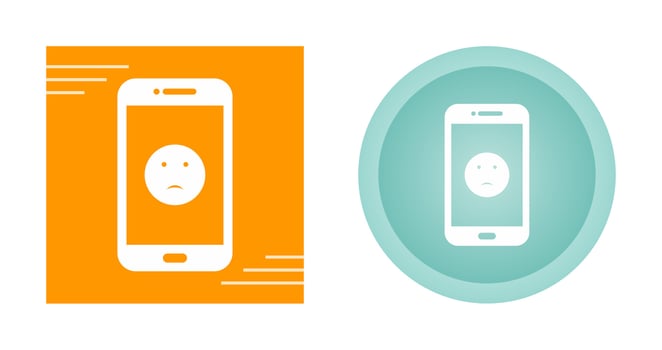 Sad Face Vector Icon
