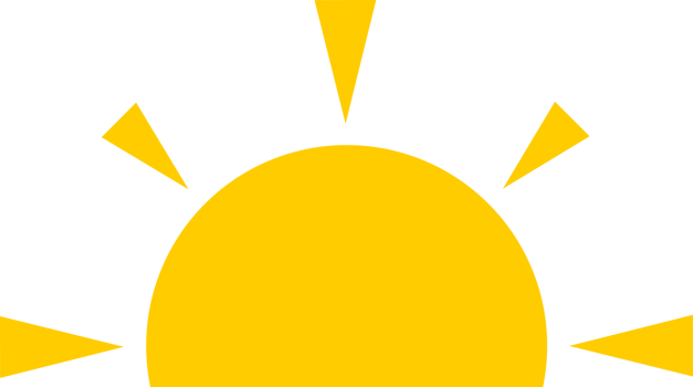 sun with line sunshine light rays boho png