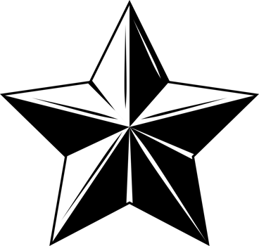 Black star icon png
