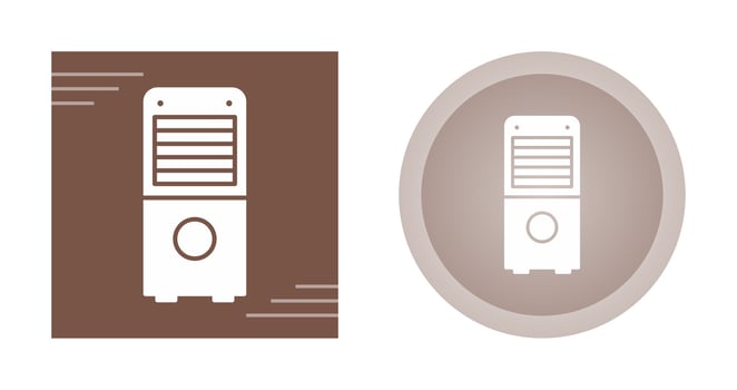 Air Dehumidifier Vector Icon