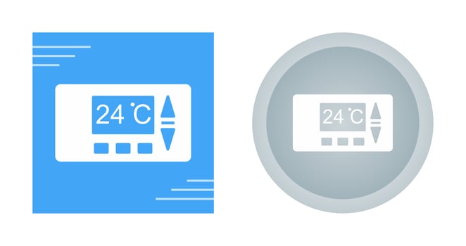 Thermostat Vector Icon