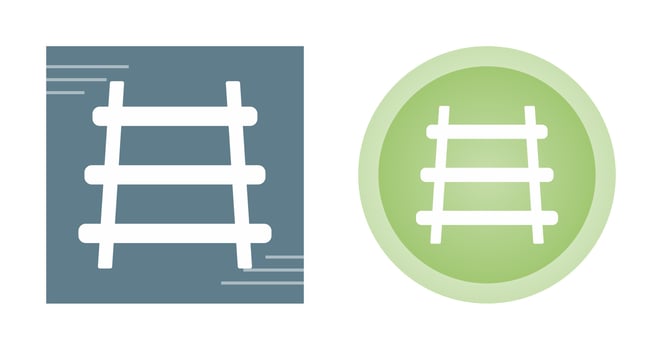 Rails Vector Icon