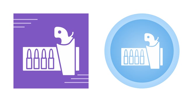 Gun Belt Vector Icon