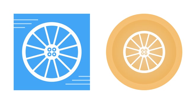 Wheel Vector Icon