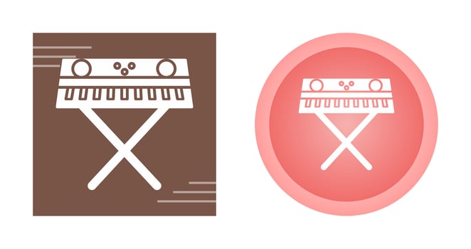 Piano Vector Icon